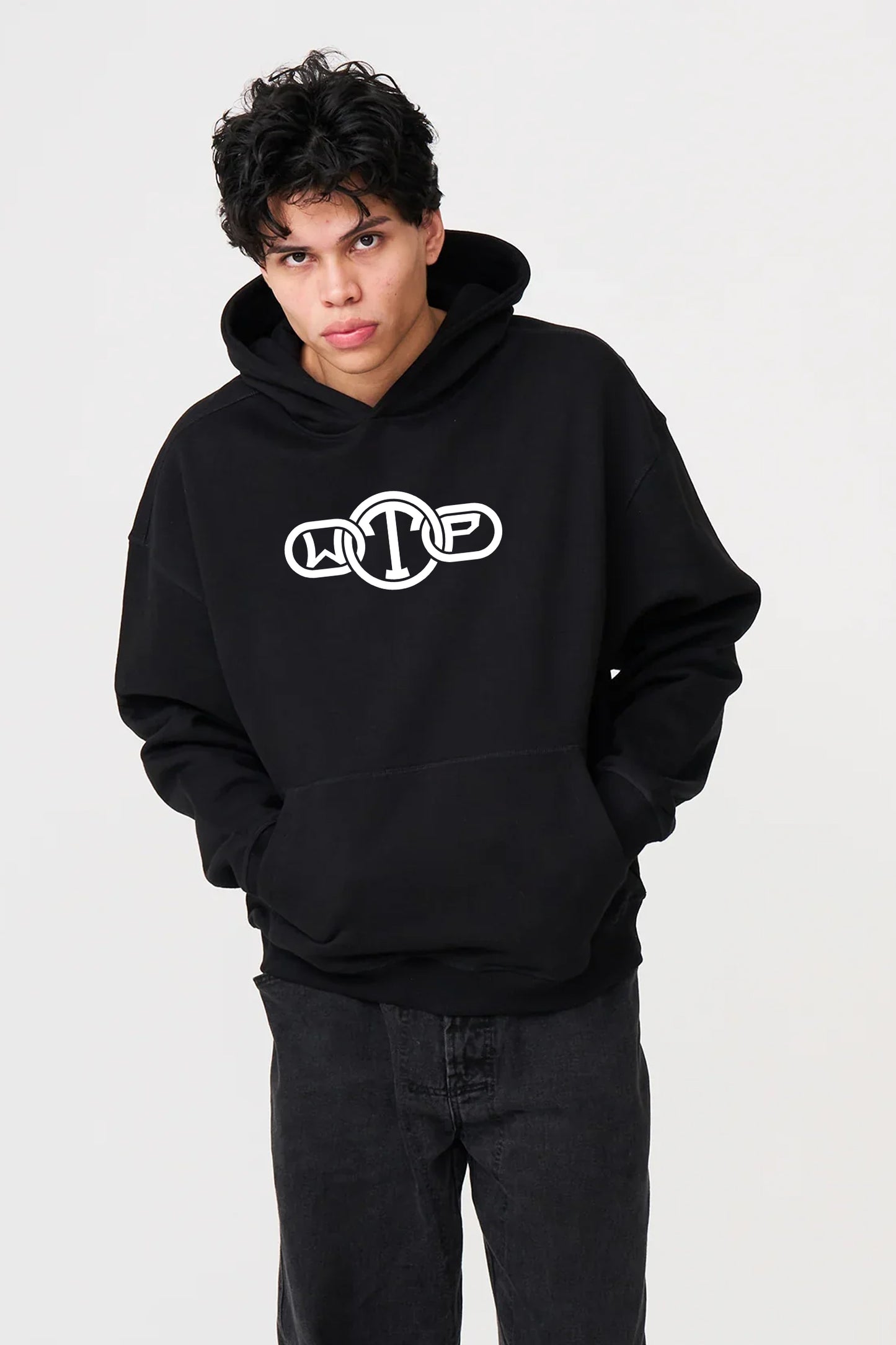 Welcome To Peak Oversized Logo Hoodie