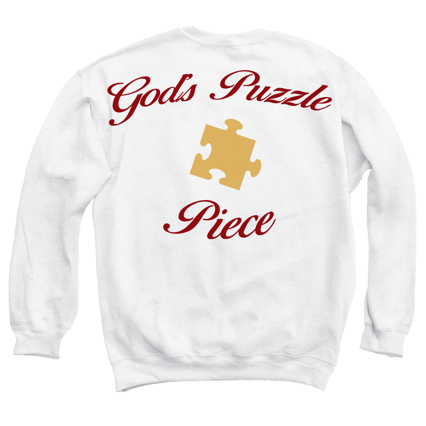 Welcome To Peak - God's Puzzle Piece Crewneck