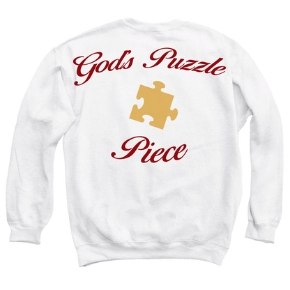 Welcome To Peak - God's Puzzle Piece Crewneck