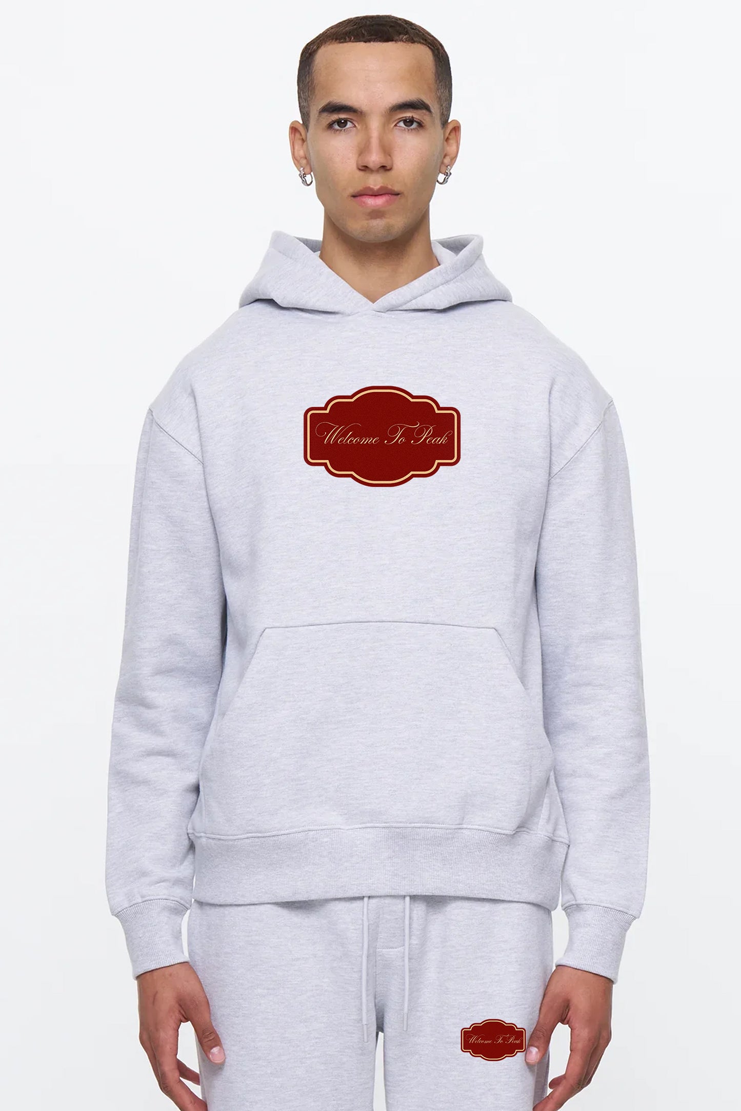 Welcome To Peak Logo Heavyweight Hoodie Set