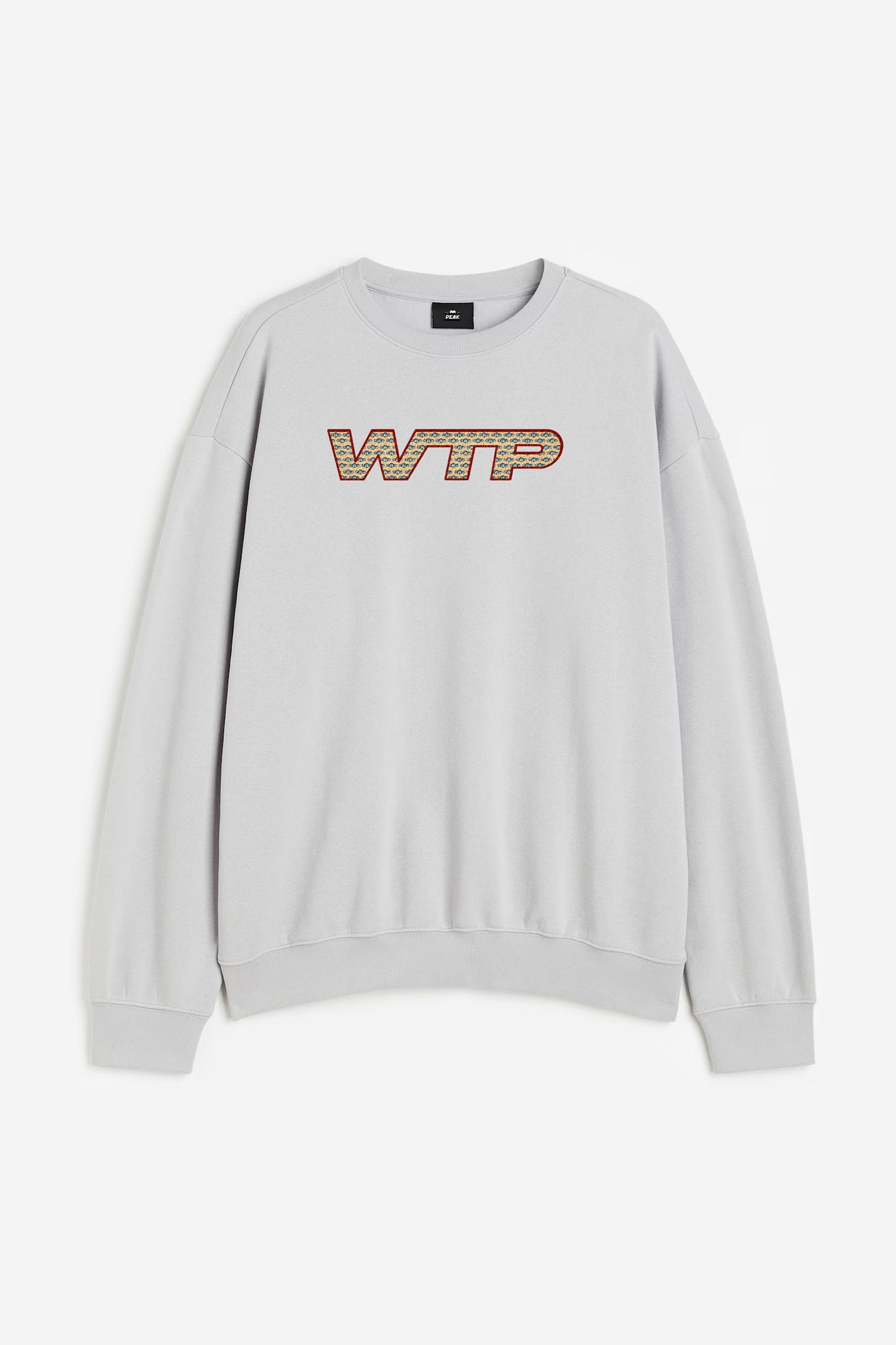 Welcome To Peak Embroidered Monogram Crewneck