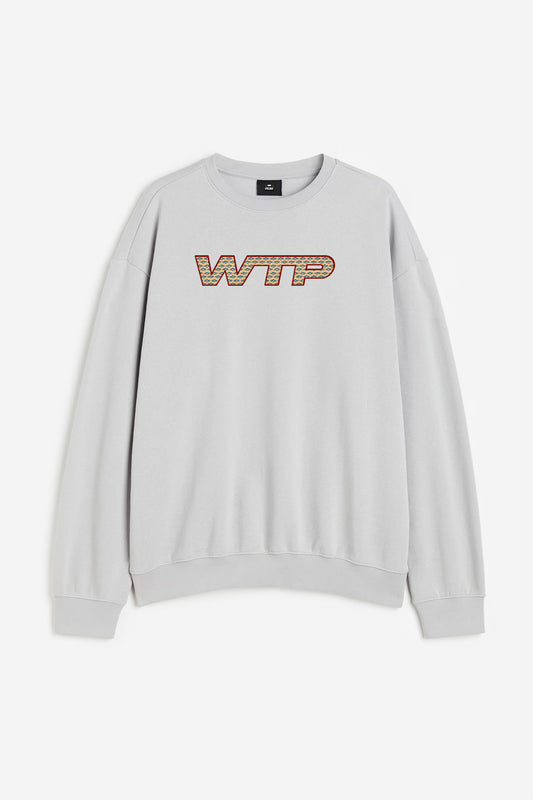 Welcome To Peak Embroidered Monogram Crewneck