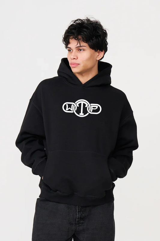 Welcome To Peak Oversized Logo Hoodie