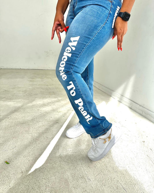 Women's Welcome To Peak Jeans