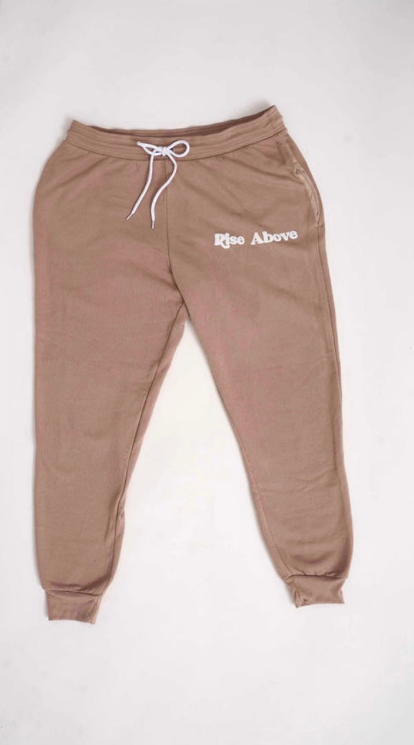 Welcome To Peak Tan Rise Above Joggers