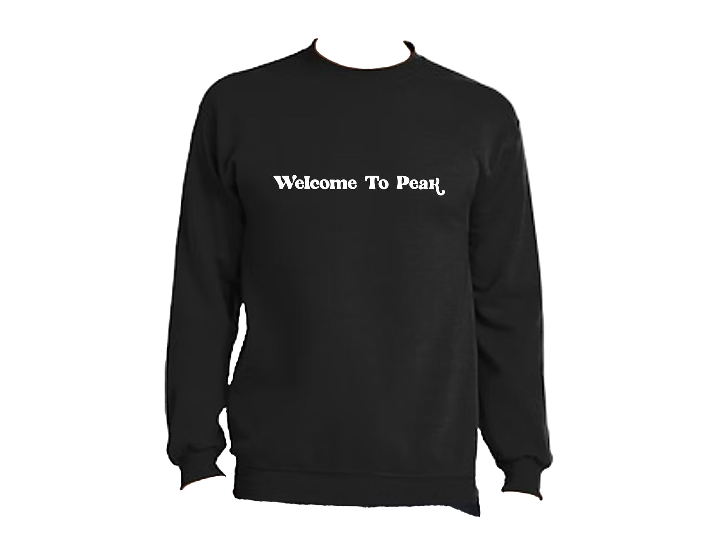 Welcome To Peak "Rise Above" Crewneck - Black